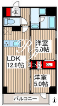 TORIKOE TURRIS 402 間取り図