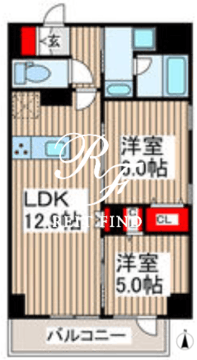 TORIKOE TURRIS 702 間取り図
