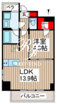 TORIKOE TURRIS 703 間取り図