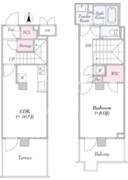 アーバンリンク護国寺 107 間取り図