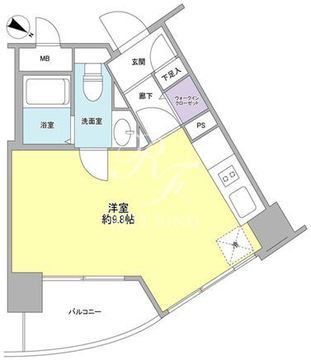 コンフォリア愛宕 903 間取り図