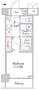 アーバンリンク護国寺 320 間取り図