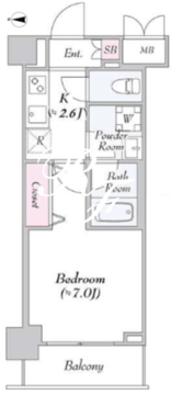 アーバンリンク護国寺 224 間取り図