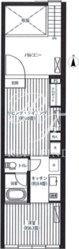 パークジオ学芸大学 206 間取り図