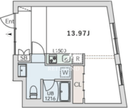 グランデュオ代田2 301 間取り図