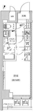 レアライズ浅草5 801 間取り図