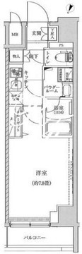 レアライズ浅草5 502 間取り図