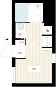 プラチナフォルム大森ノース2 201 間取り図