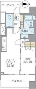 ブリリア千代田左衛門橋 305 間取り図