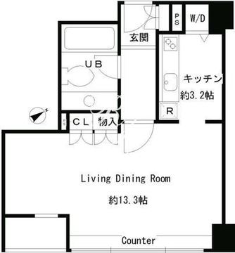 KDXレジデンス南青山 204 間取り図