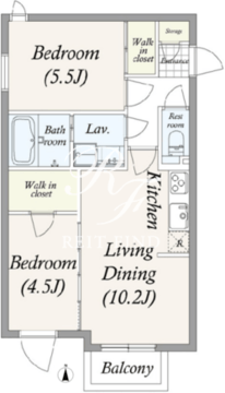 パセオ三軒茶屋2 301 間取り図