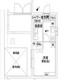 エルスタンザ代々木 105 間取り図