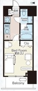 アイフラット四谷若葉 303 間取り図