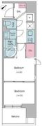 ライトテラス上野 503 間取り図