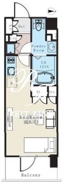 ライオンズフォーシア蔵前オアシス 706 間取り図