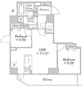 リテラス浅草橋イースト 1301 間取り図