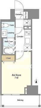 グランカーサ三ノ輪4 702 間取り図