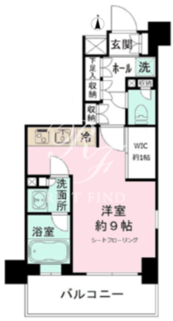 JP noie 亀戸 601 間取り図