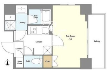 フレシア赤塚新町 303 間取り図