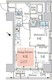 パークアクシス日本橋茅場町ステーションゲート 505 間取り図