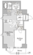 ジオエント御徒町 1401 間取り図