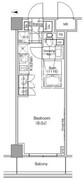 ザ・パークハビオ高円寺 211 間取り図