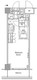 ザ・パークハビオ高円寺 211 間取り図