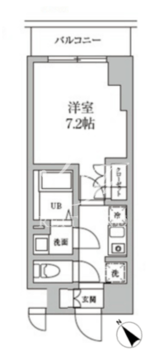 レジディア日本橋馬喰町2 604 間取り図