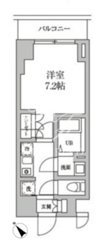 レジディア日本橋馬喰町2 503 間取り図