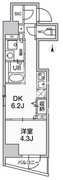 CREATIF秋葉原 201 間取り図