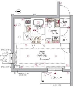 アルコバレーノ東向島 511 間取り図