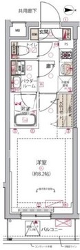 アルコバレーノ東向島 505 間取り図