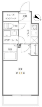 ジェノヴィア浅草4スカイガーデン 902 間取り図
