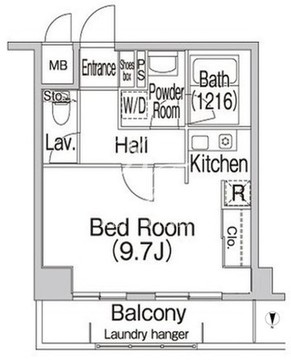 コンフォリア赤羽岩淵 509 間取り図