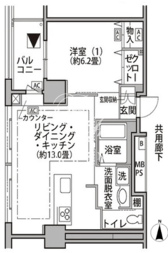 東雲キャナルコートCODAN 19-902 間取り図