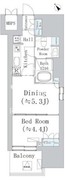 ウェスタ板橋仲宿 301 間取り図