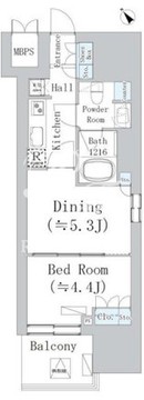 ウェスタ板橋仲宿 301 間取り図