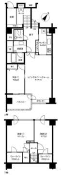 参宮橋マンション 109 間取り図
