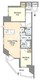 ウェルスクエア西蒲田 801 間取り図