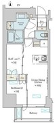 ブリリアイスト上野稲荷町 1001 間取り図