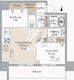 JMFレジデンス蔵前鳥越 1101 間取り図