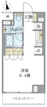 J.リヴェール学芸大学 402 間取り図