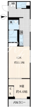AZ Smart 目白御留山 404 間取り図