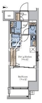 エスティメゾン大森 1008 間取り図