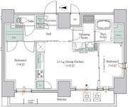 ワンルーフレジデンス板橋大山 1201 間取り図