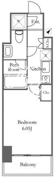プレミアステージ笹塚 803 間取り図