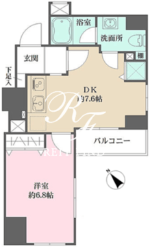 スパッジオ蔵前 903 間取り図
