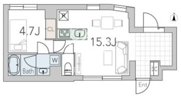 グランデュオ学芸大学3 101 間取り図