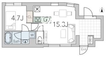 グランデュオ学芸大学3 301 間取り図