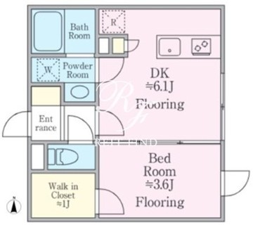 ザレジデンス本駒込 402 間取り図